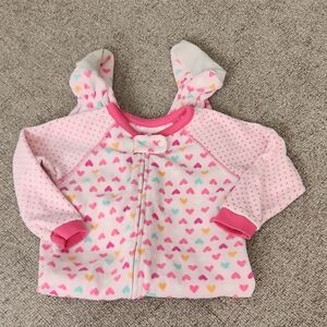Carter's Super-Comfy Heart Pattern Jacket